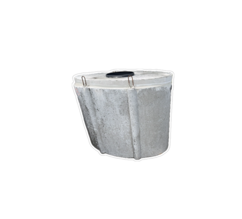 Fosse septique 2600 L ovale